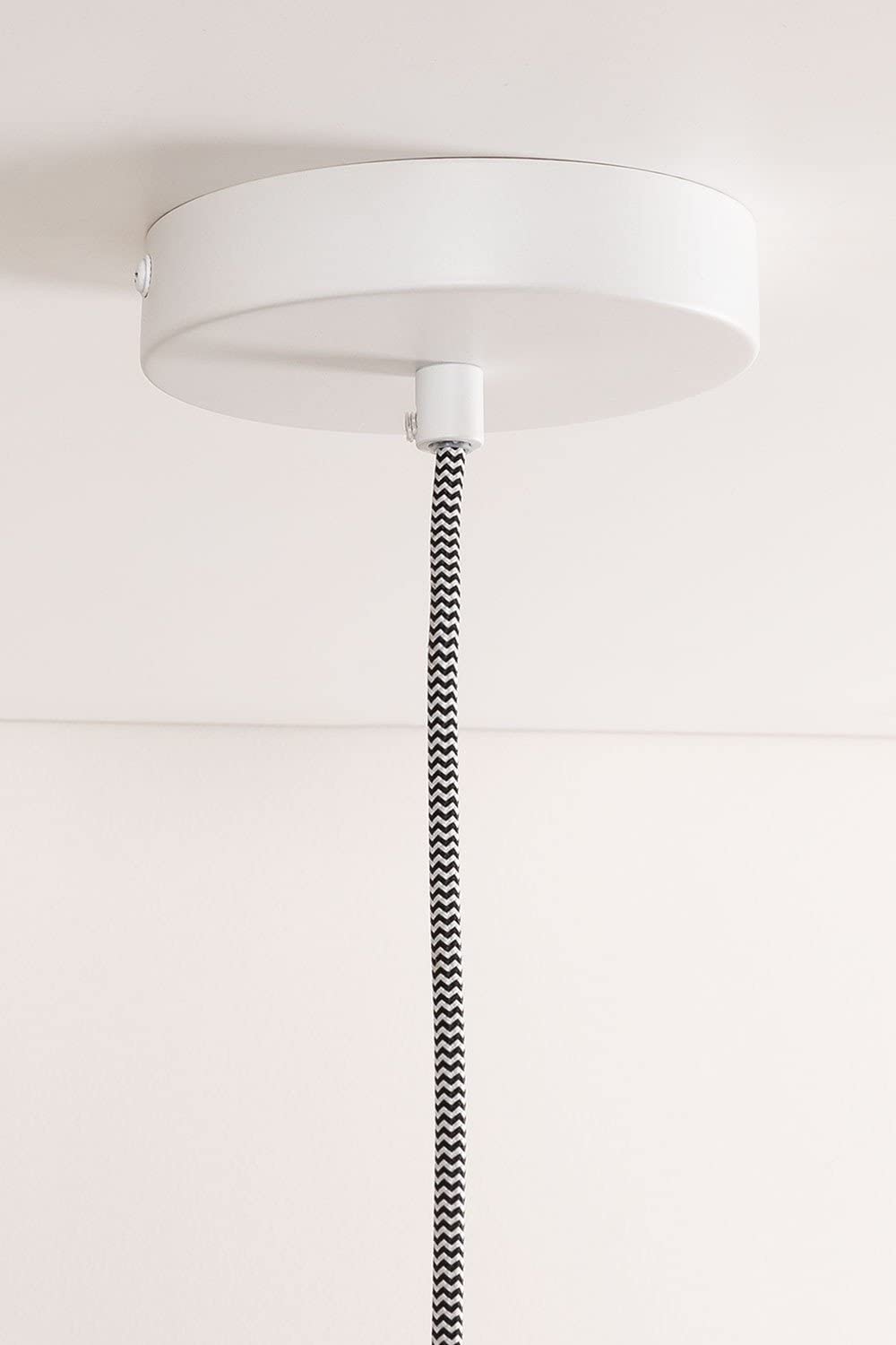 Sklum Workshop lampadario bianco Ø46 cm acciaio
