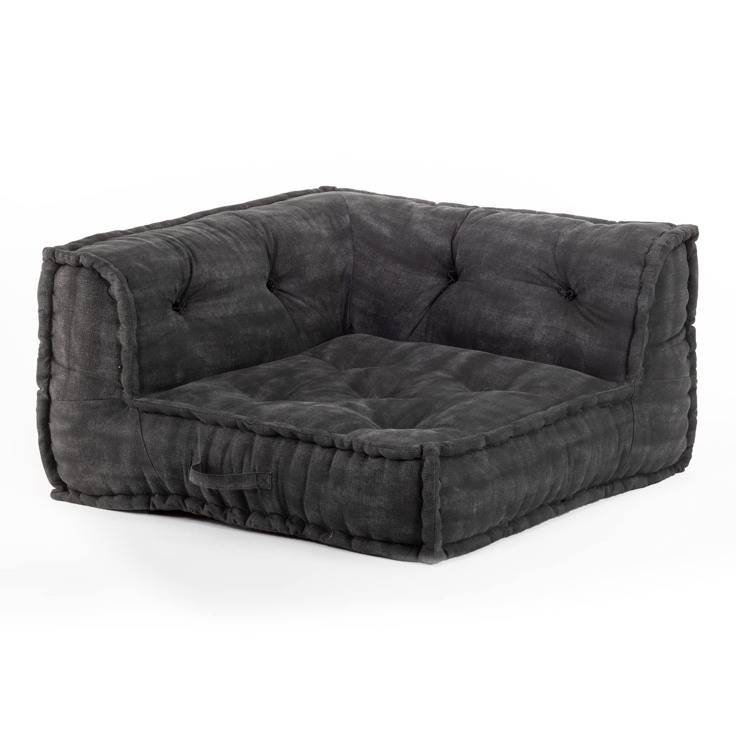 Sklum Dhel pouf modulare 83x83 cm cotone grafite