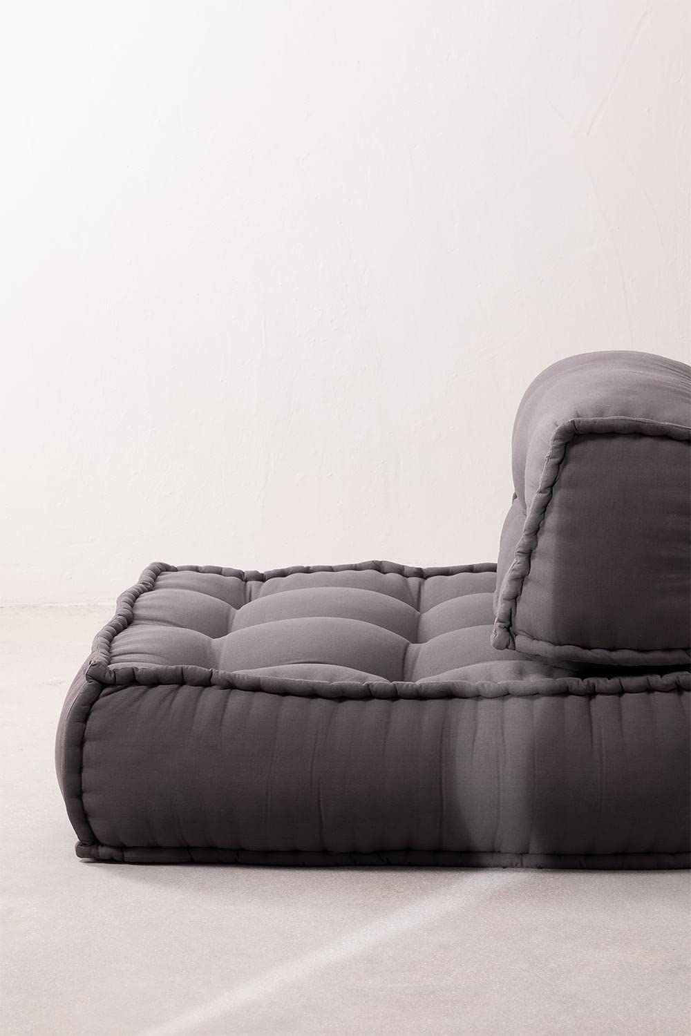 Sklum Yebel Divano Modulare in Cotone Grigio Grafite