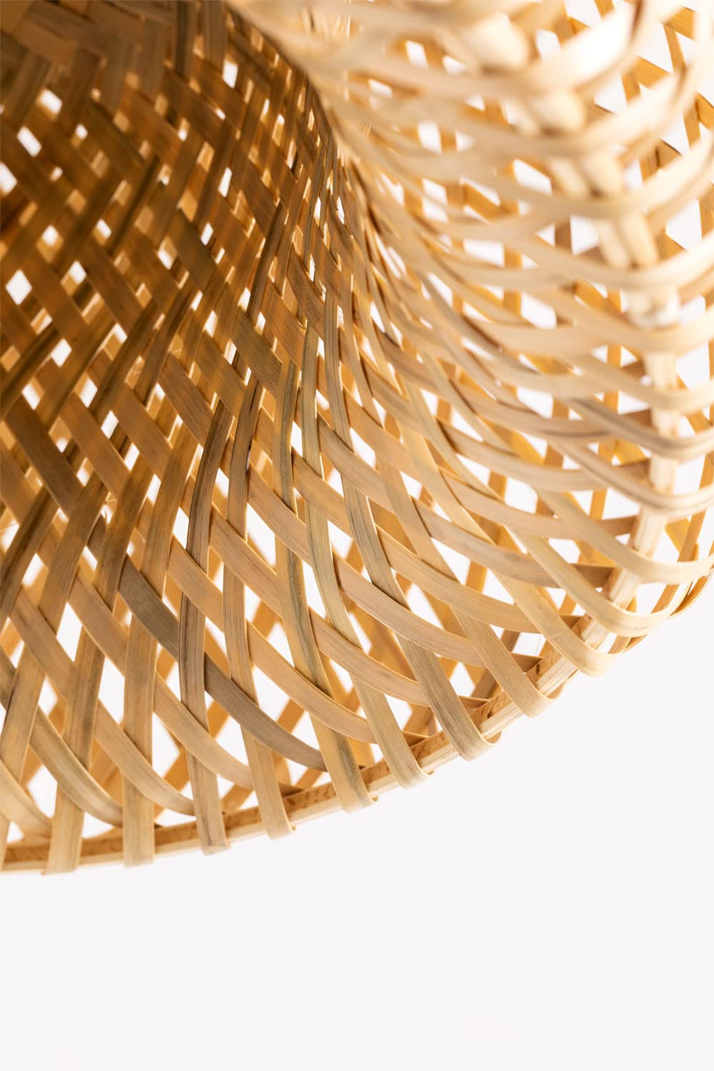 Sklum Taumper Lampada da Soffitto in Bambù Ø30 cm
