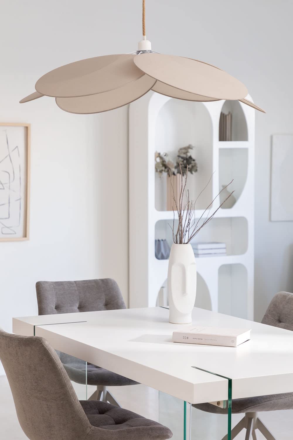 Sklum Okai Style lampada a sospensione Ø87 cm tessuto