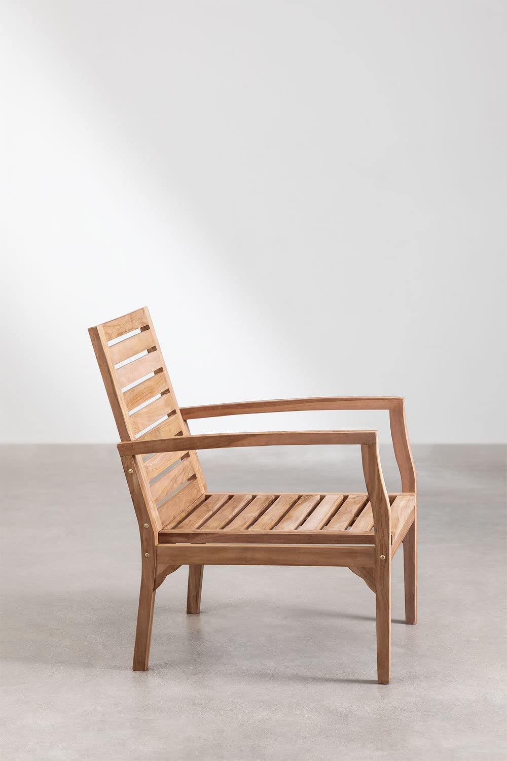 Sklum Adira Poltrona da Giardino in Teak con Braccioli