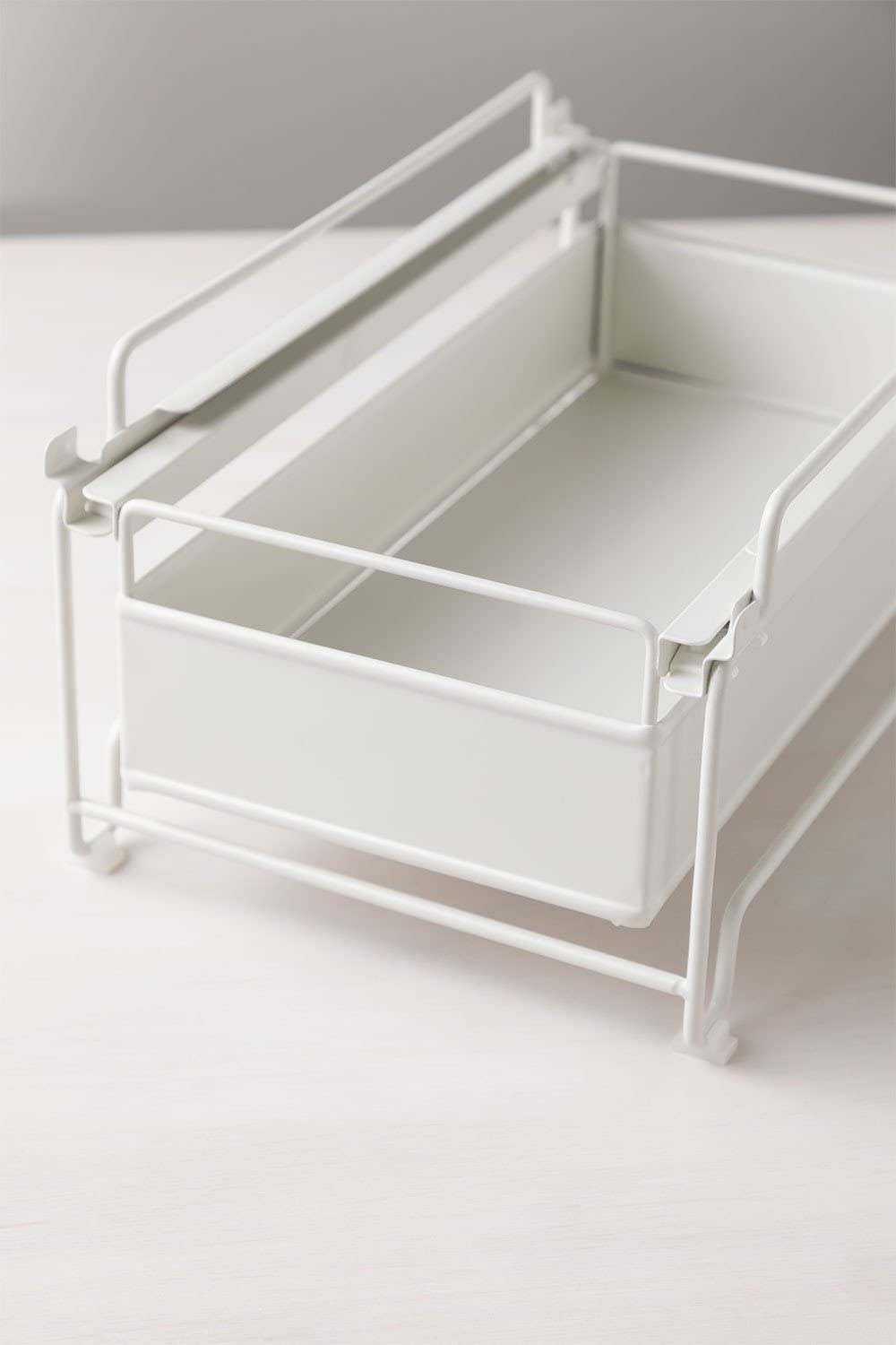 Sklum Kalem organizer cucina bianco con cassetto