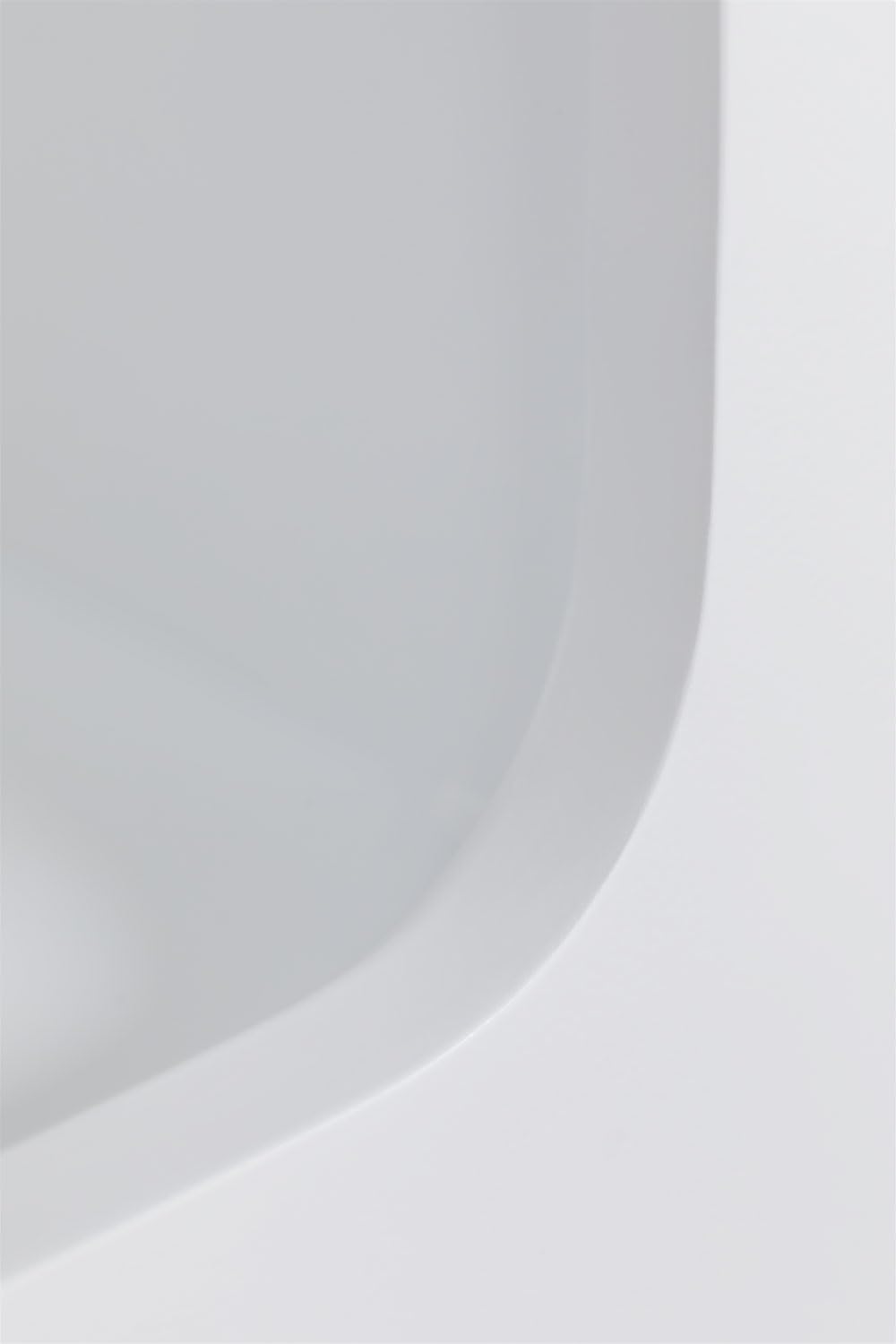 Sklum Edna Comodino MDF Bianco 45 cm