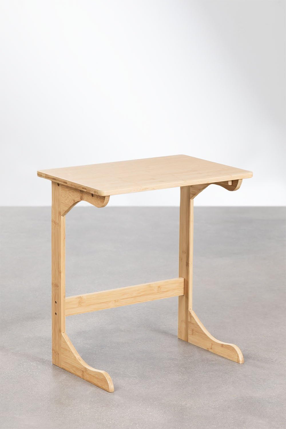 Sklum Skylar tavolino bambù per divano 60x40 cm