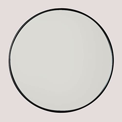 Sklum Alnie Specchio Parete Rotondo Ferro Ø50 cm