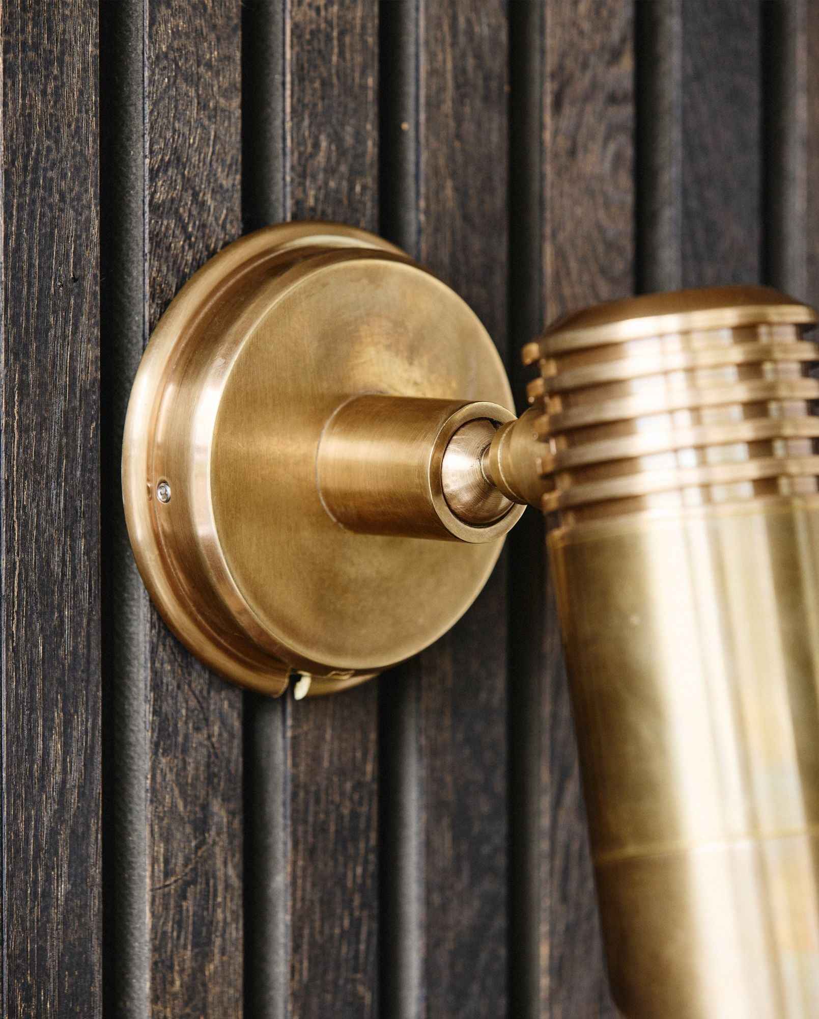 Bambua Bragi lampada parete ottone