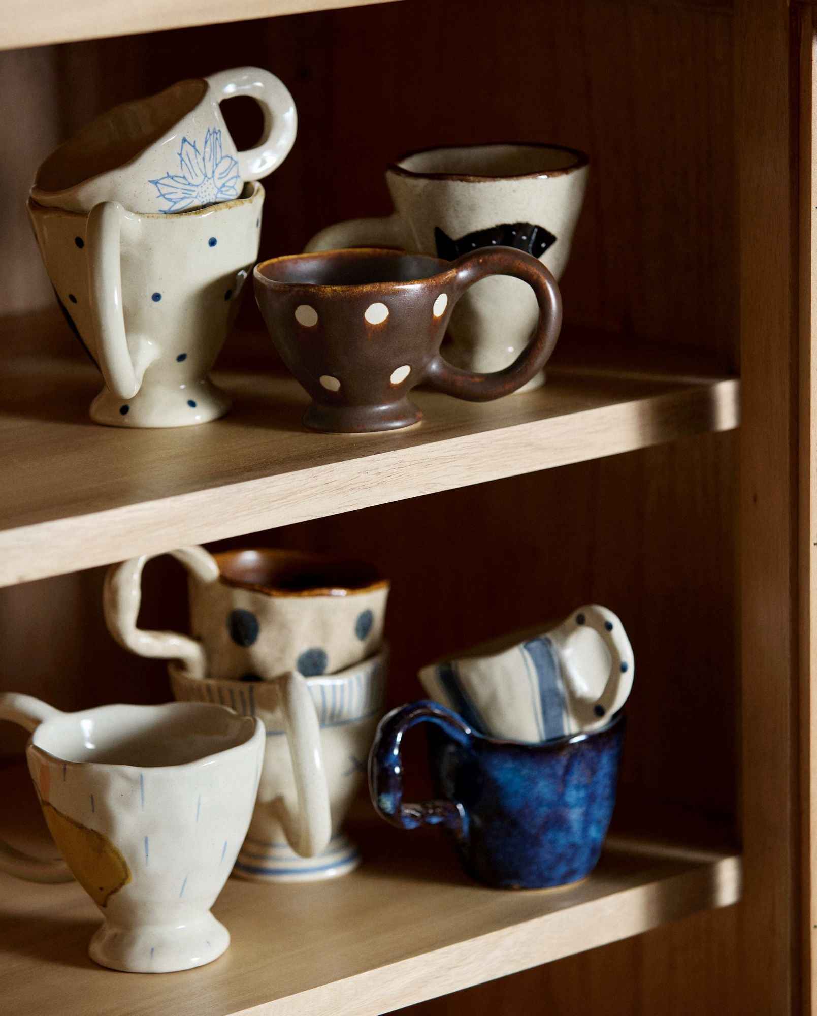 Bambua Atelier Forma Zina tazza ceramica marrone
