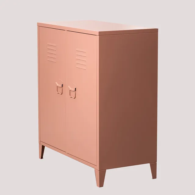 Sklum Pohpli Credenza 2 Ante Acciaio Incarnato