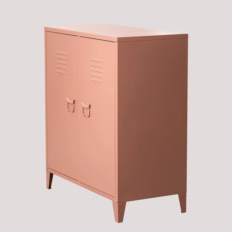 Sklum Pohpli Credenza 2 Ante Acciaio Incarnato