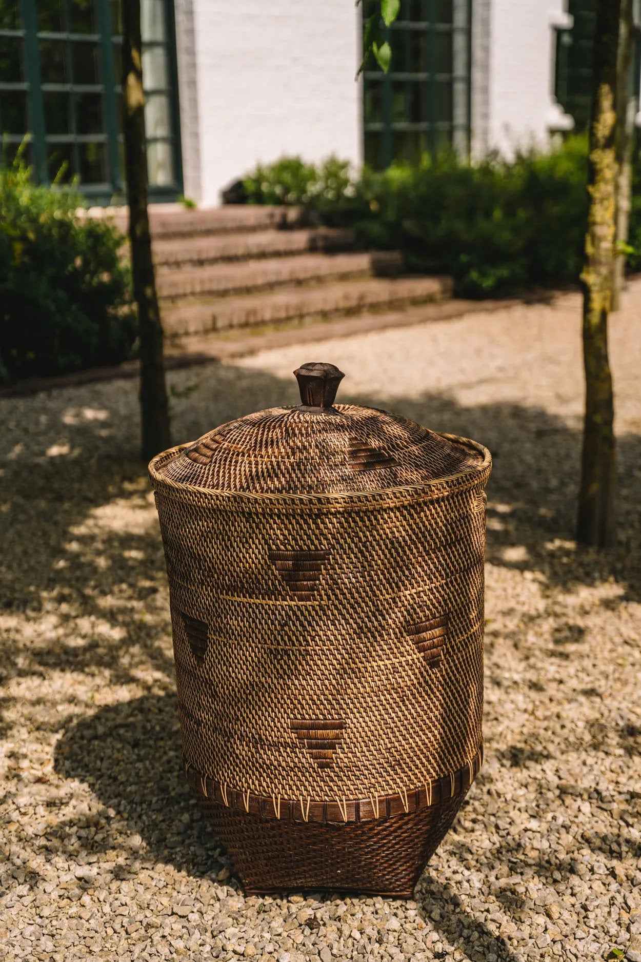 Bambua Colonial cesto portabiancheria XL marrone