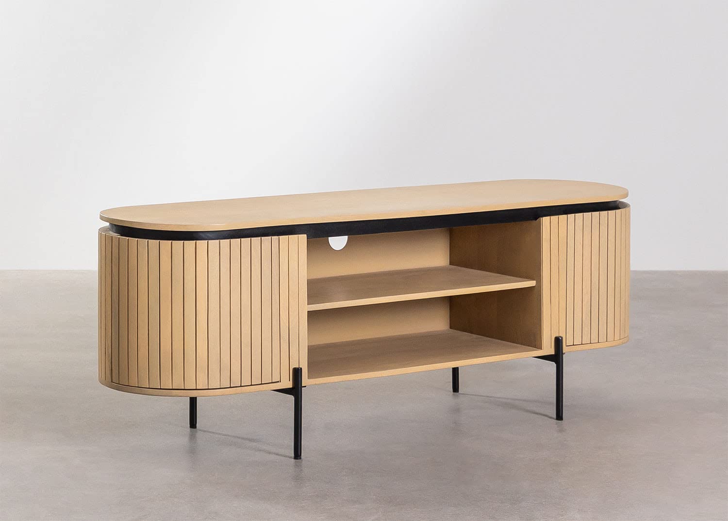 Sklum Anais mobile TV legno mango 160 cm