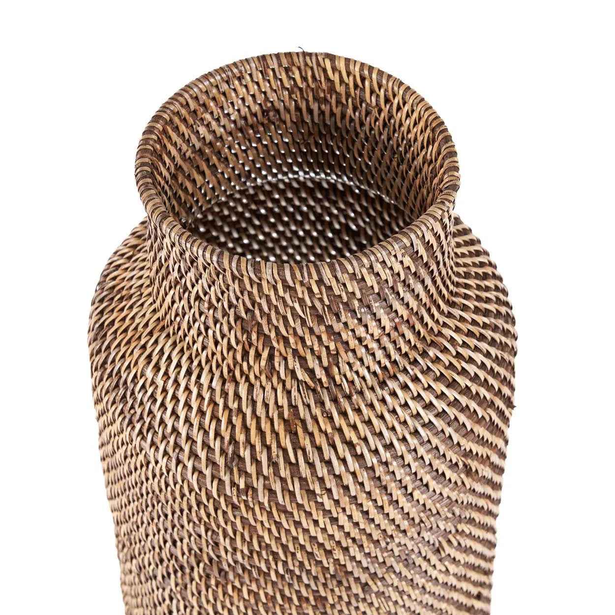 Bambua Colonial portaombrelli rattan marrone naturale