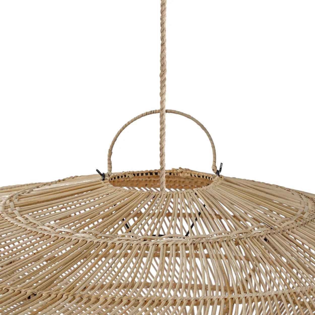 Bambua Macaron XL sospensione rattan naturale