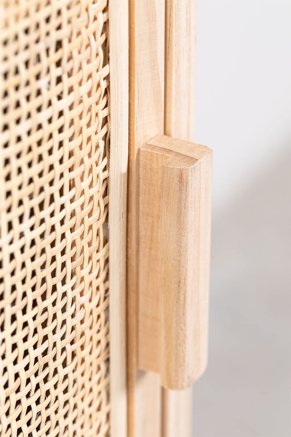 Sklum Reyna Natural Kids Comodino Sospeso in Rattan