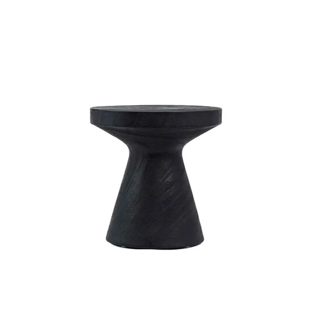 Bambua Gravity tavolino nero in legno di suar