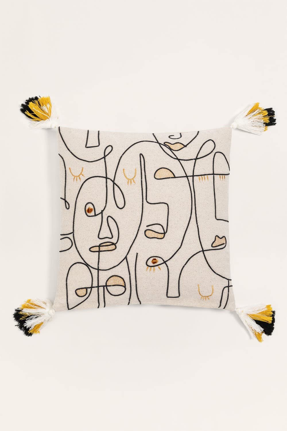 Sklum Baxtter cuscino cotone 45x45 beige
