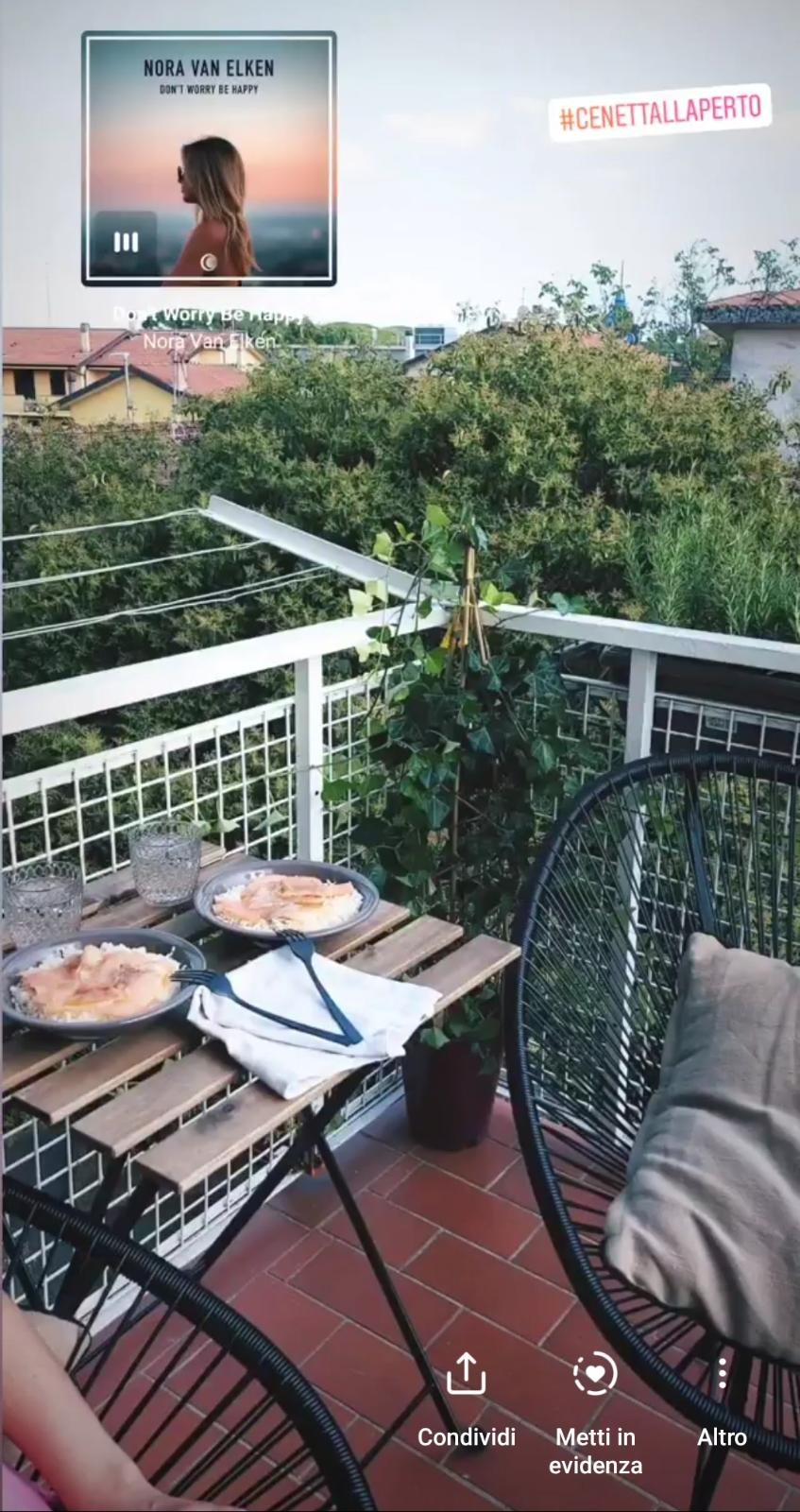 Sklum New Acapulco Set 2 Sedie Giardino Marrone Cioccolato