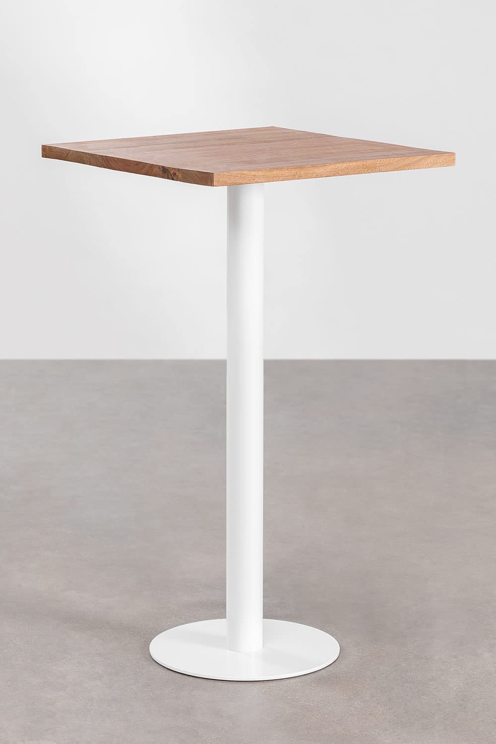 Sklum Macchiato Tavolo Alto Quadrato 60 cm Acacia