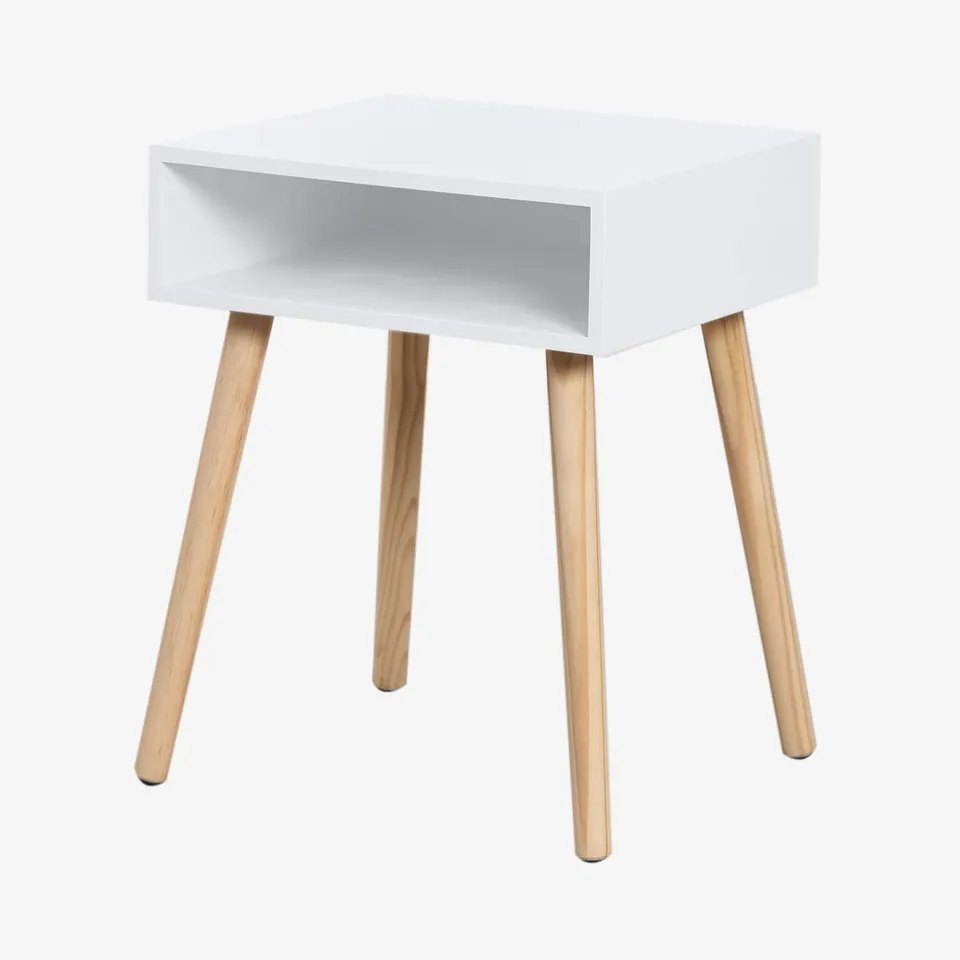 Sklum Zente comodino rettangolare 40x35 cm in MDF