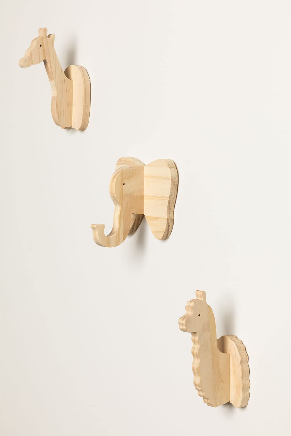 Sklum Pypa Kids appendiabiti da parete legno animali