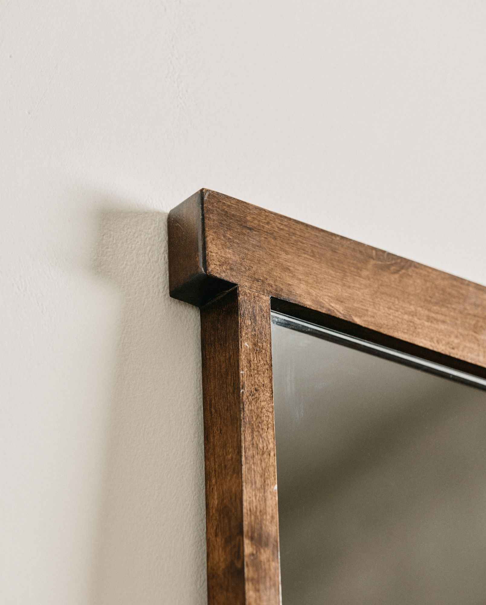 Bambua Ardea specchio legno betulla S