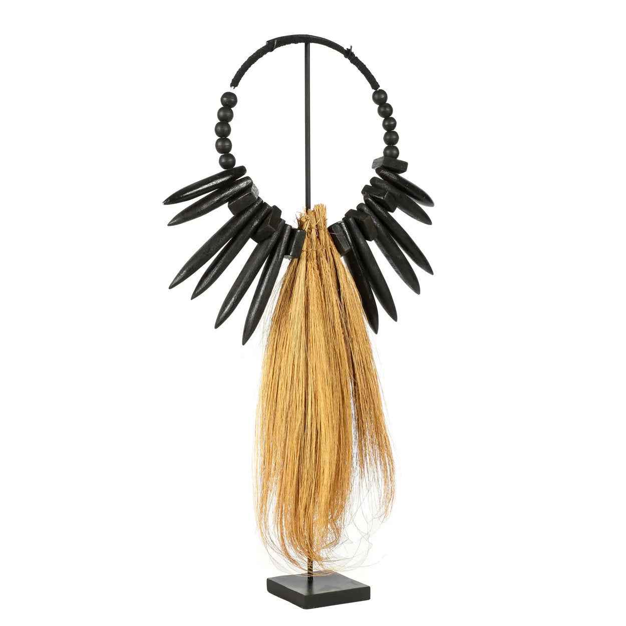 Bambua Rayung decorazione legno su stand