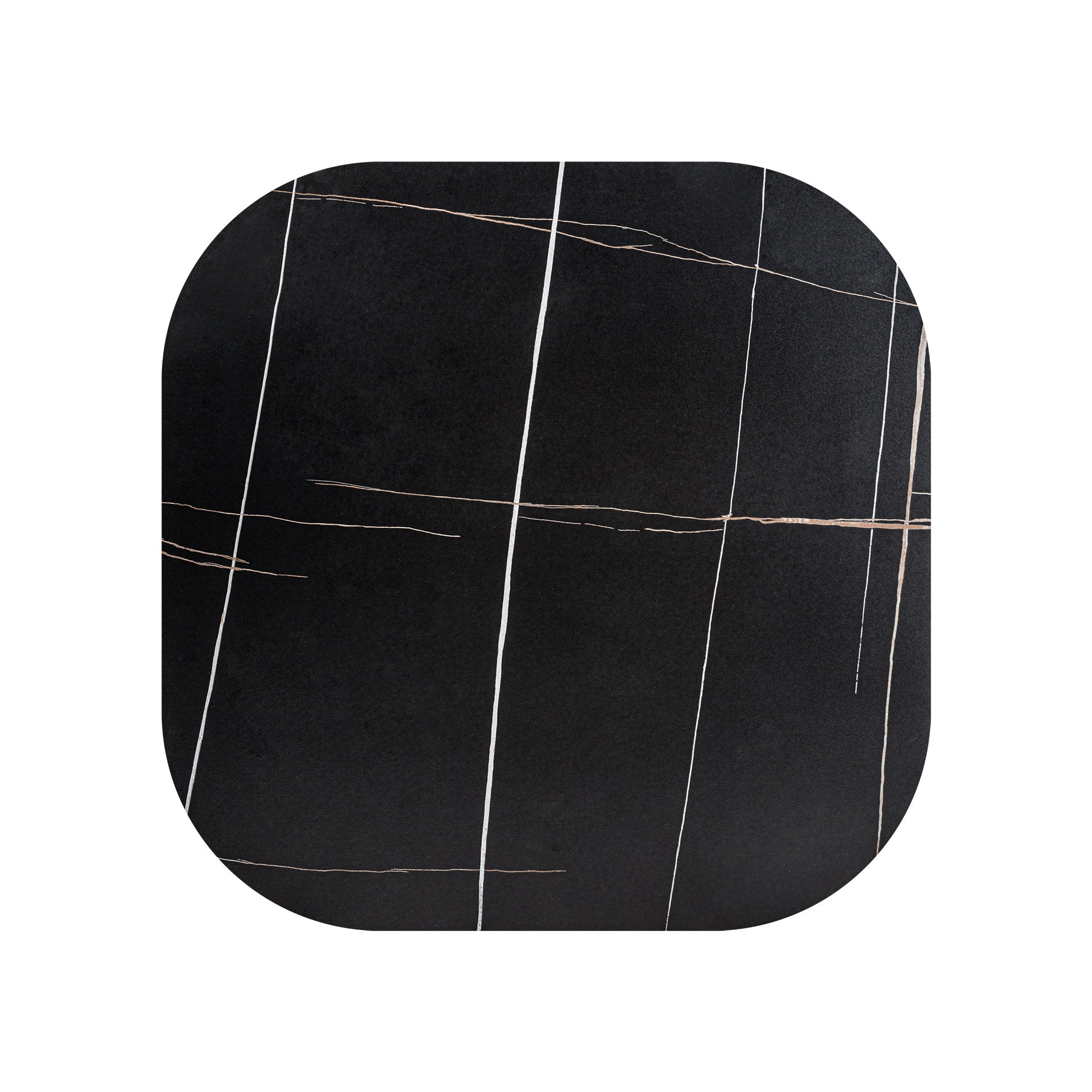 Bambua Neufs tavolino 100x100 marmo nero