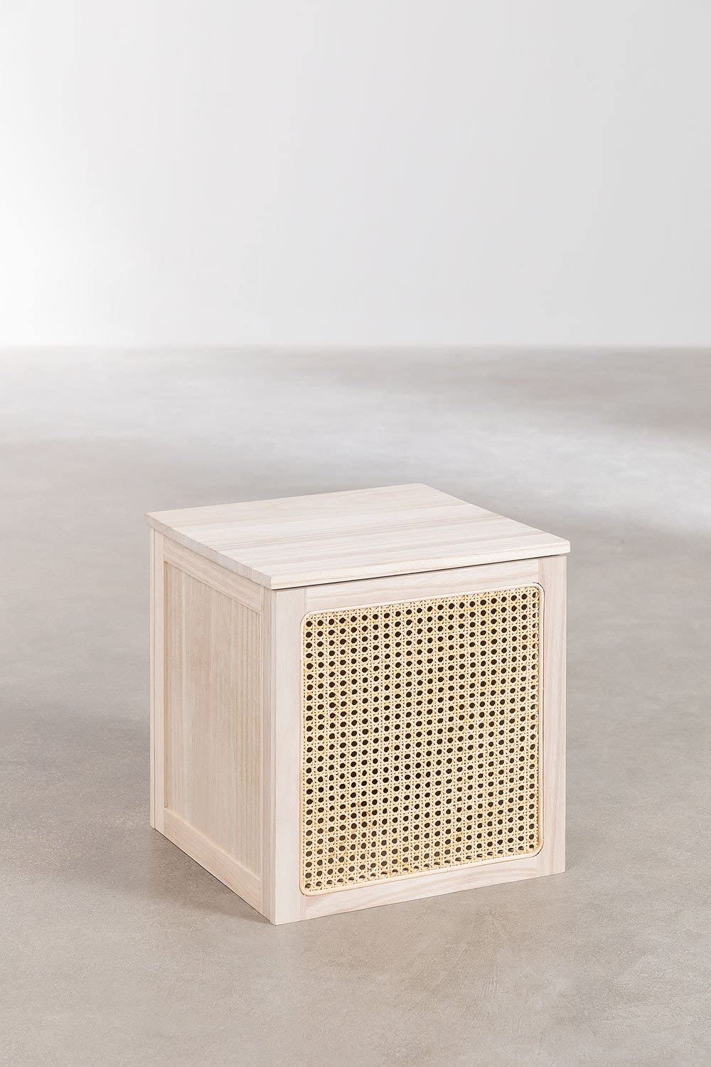 Sklum Ralik baule rattan 40 cm legno contenitore