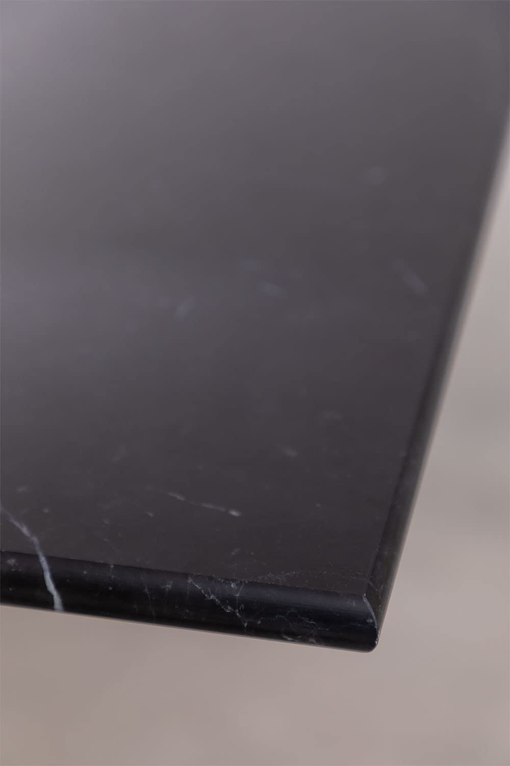 Sklum Lupin Slim tavolo bar marmo nero quadrato
