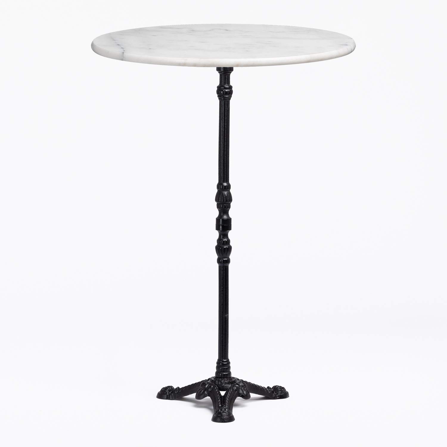 Sklum Lupin Slim tavolo alto bar marmo nero tondo 60
