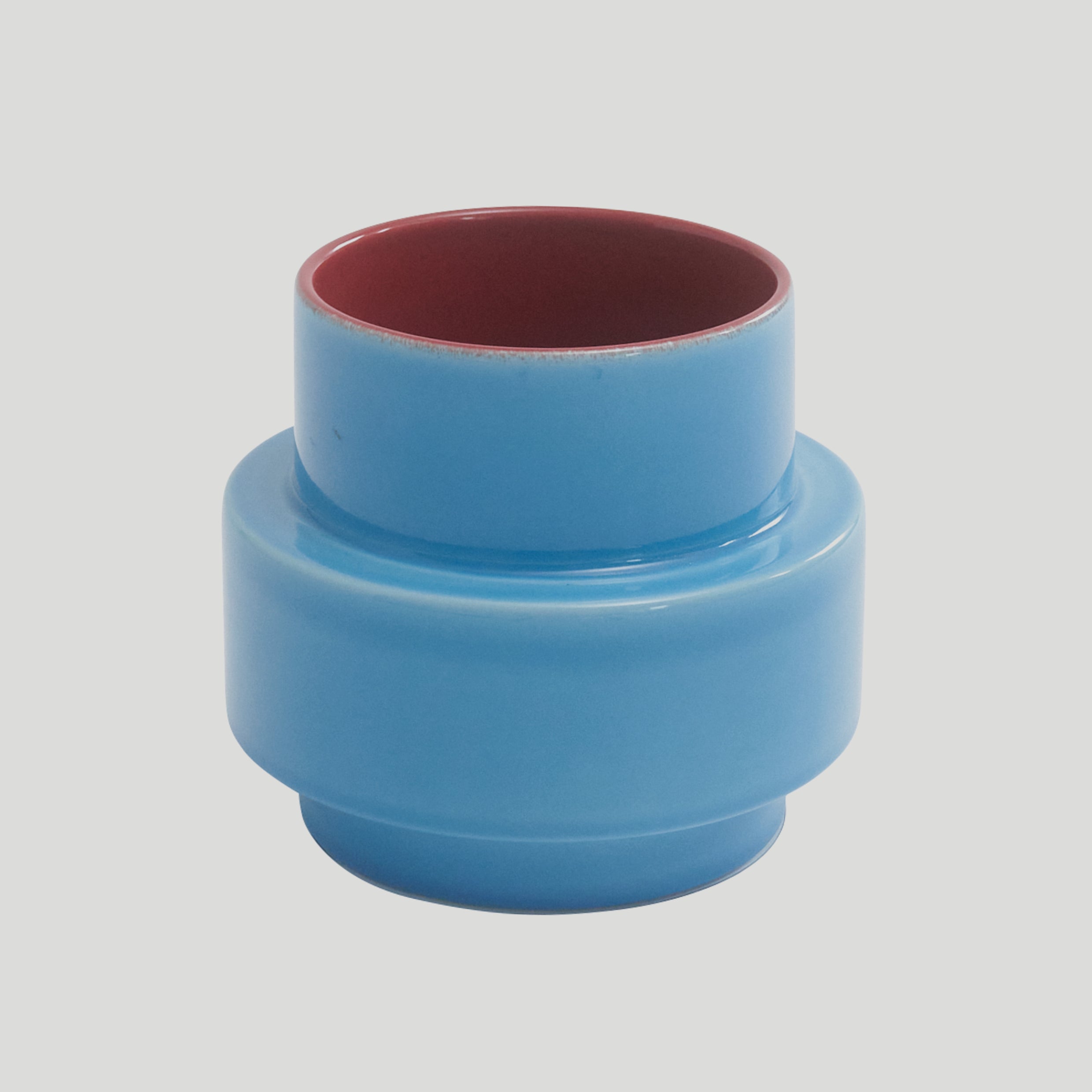 Acapulco Design Los Floreros Cenote vaso ceramica arancione