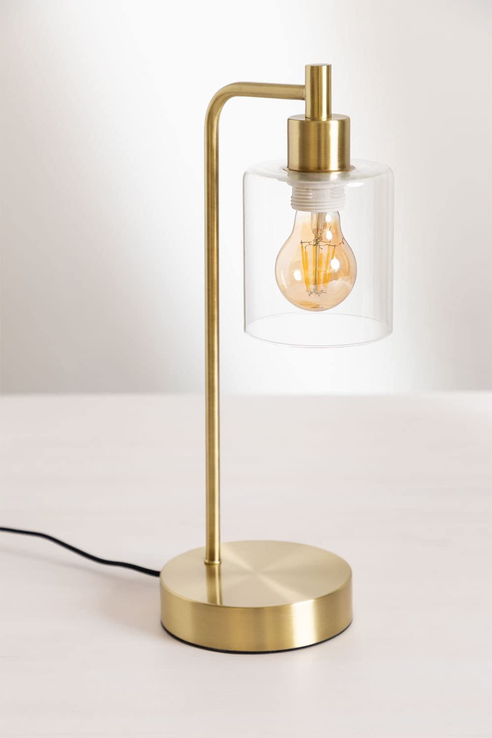 Sklum Ambe lampada da tavolo oro metallo vetro E27