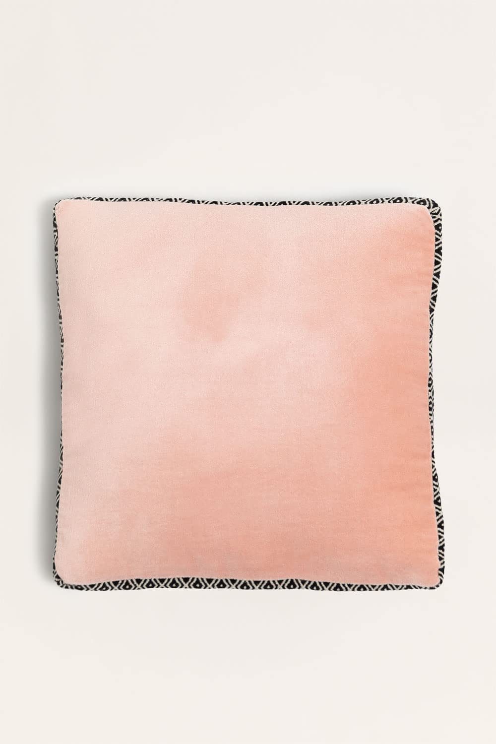 Sklum Ort 45x45 cm Cuscino in Velluto Rosa Grigio