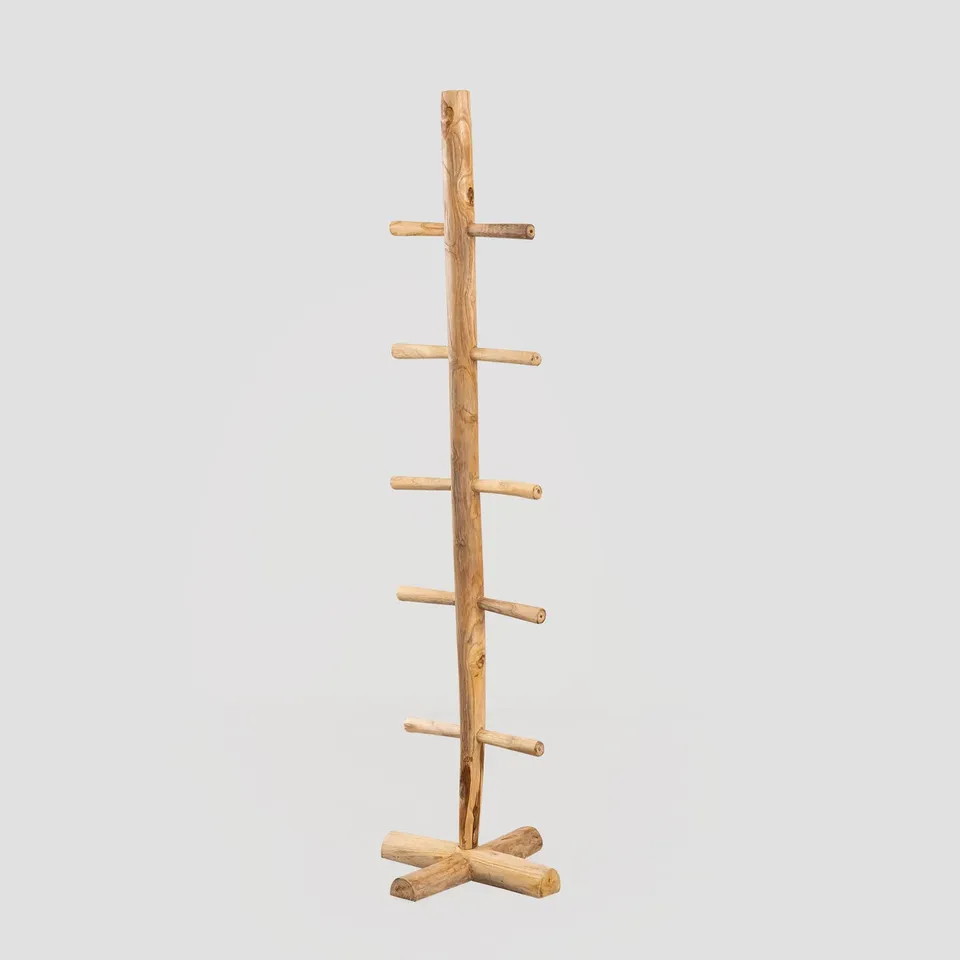 Sklum Narel appendiabiti da terra legno teak marrone