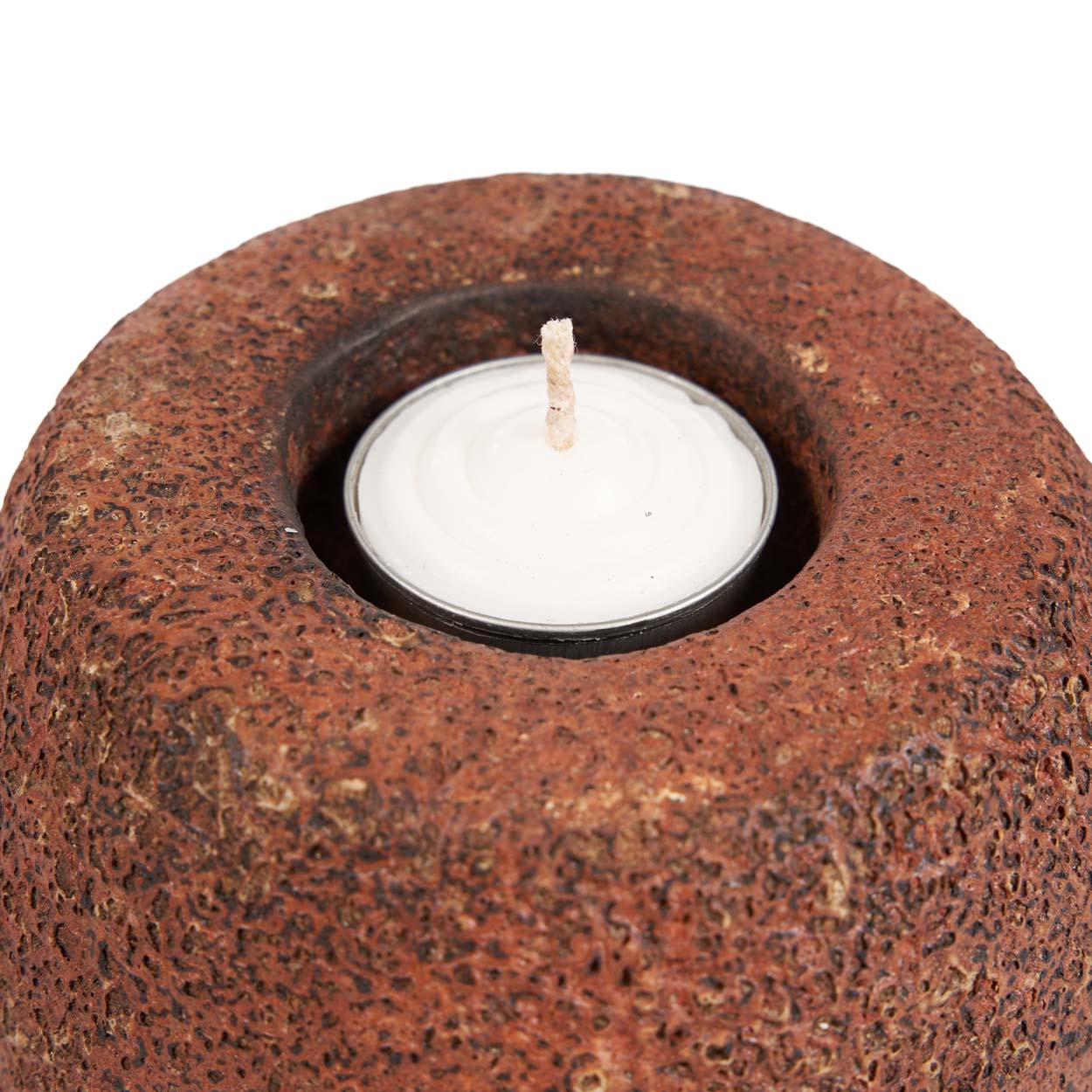 Bambua Cavestone portacandele in terracotta