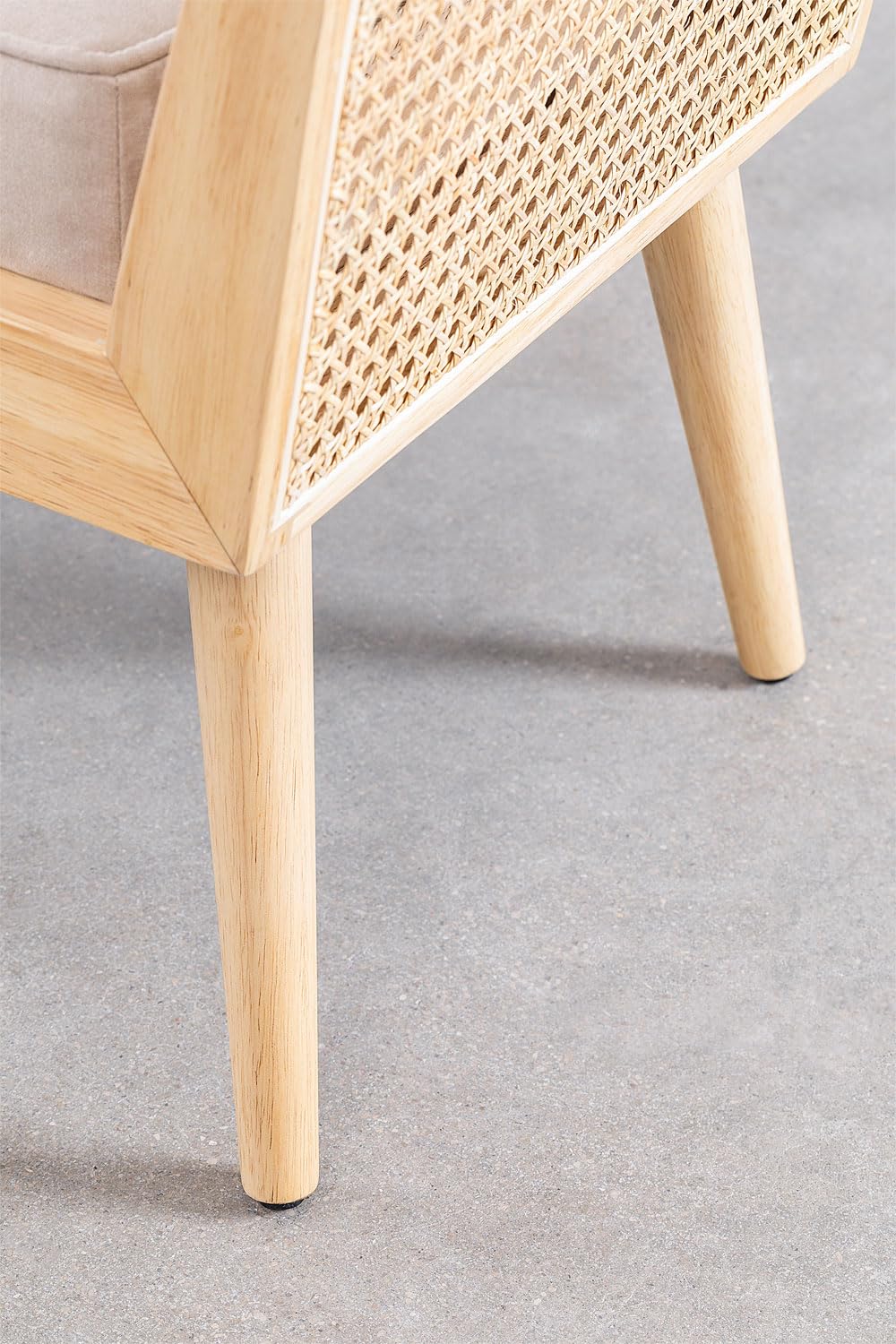 Sklum Icon Style panca 109 cm rattan con cuscino