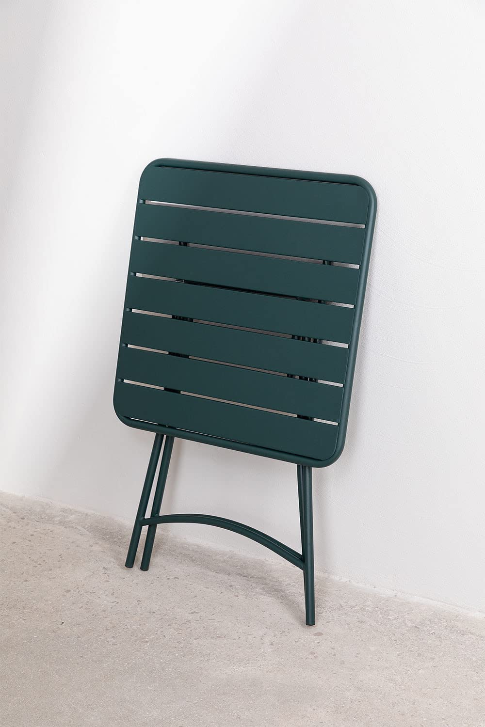 Sklum Janti Set Giardino Tavolo 60x60 + 2 Sedie Acciaio