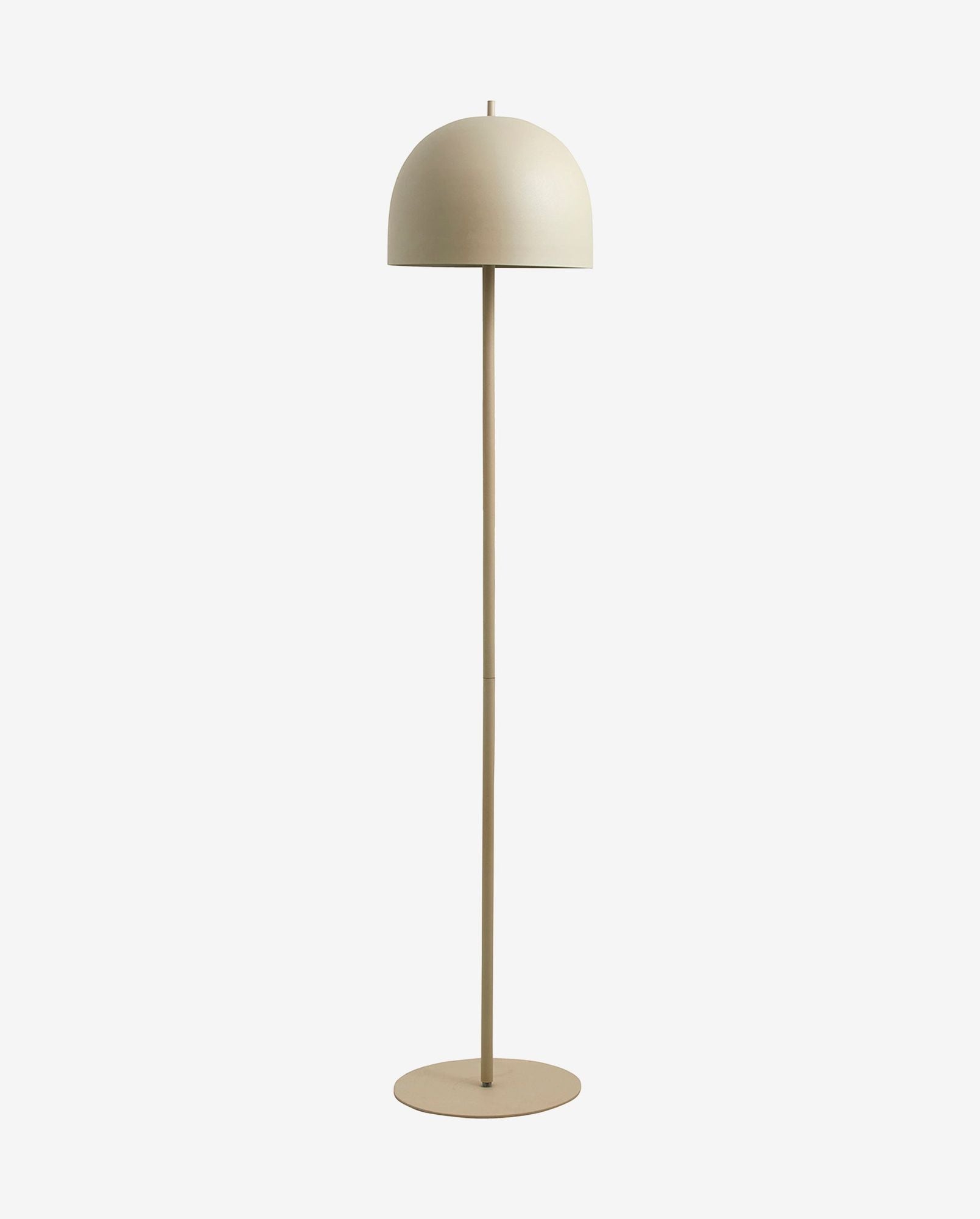 Bambua Glow lampada da terra ferro beige opaco