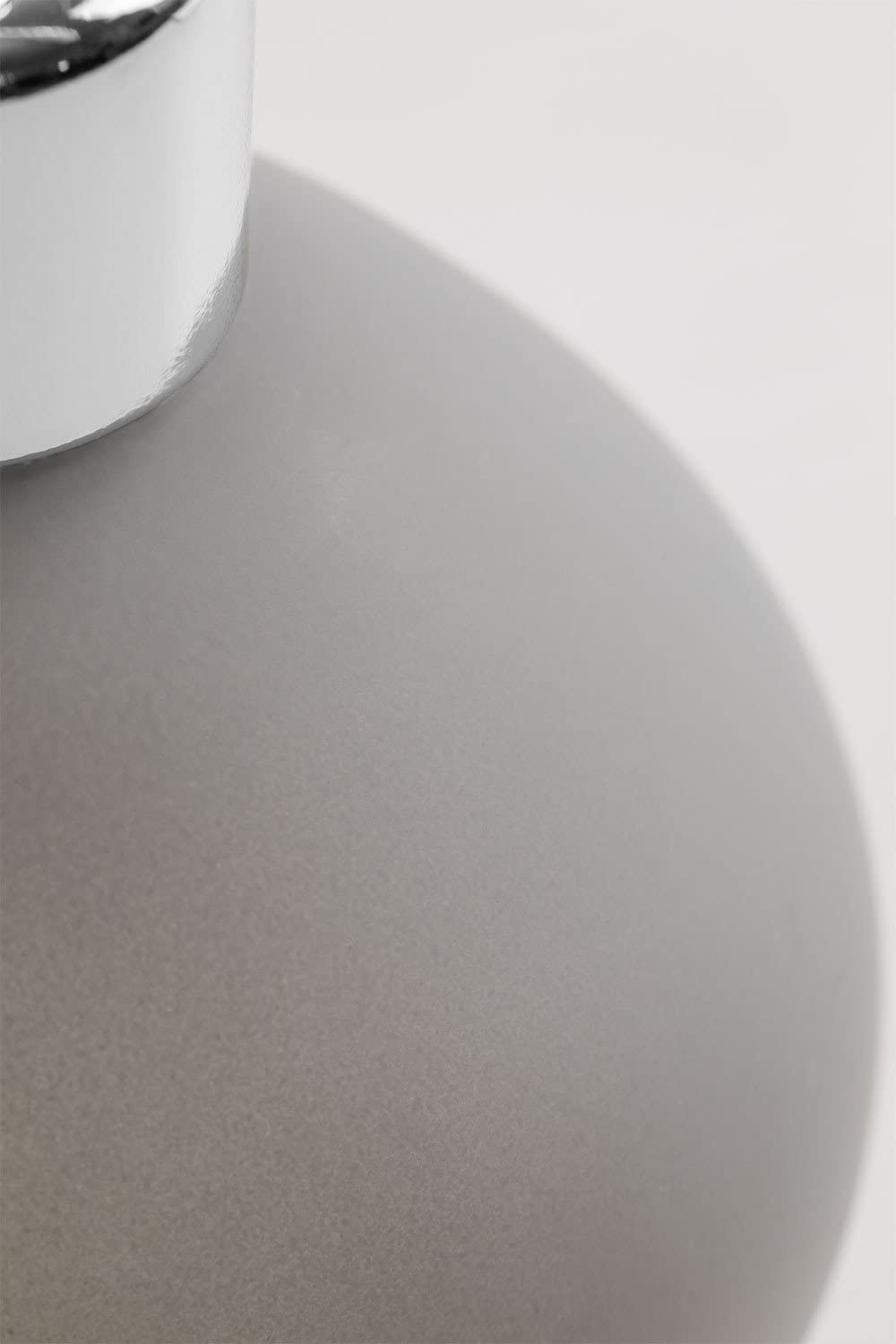 Sklum Alder dispenser sapone in vetro grigio pietra