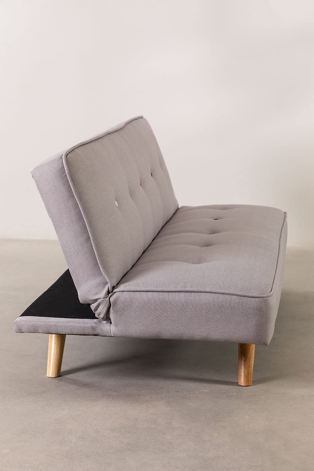 Sklum Orbun Colors divano letto 3 posti grigio ghiaccio lino