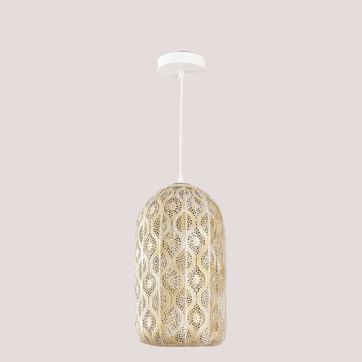 Sklum Meraki lampada soffitto metallo oro vintage E27
