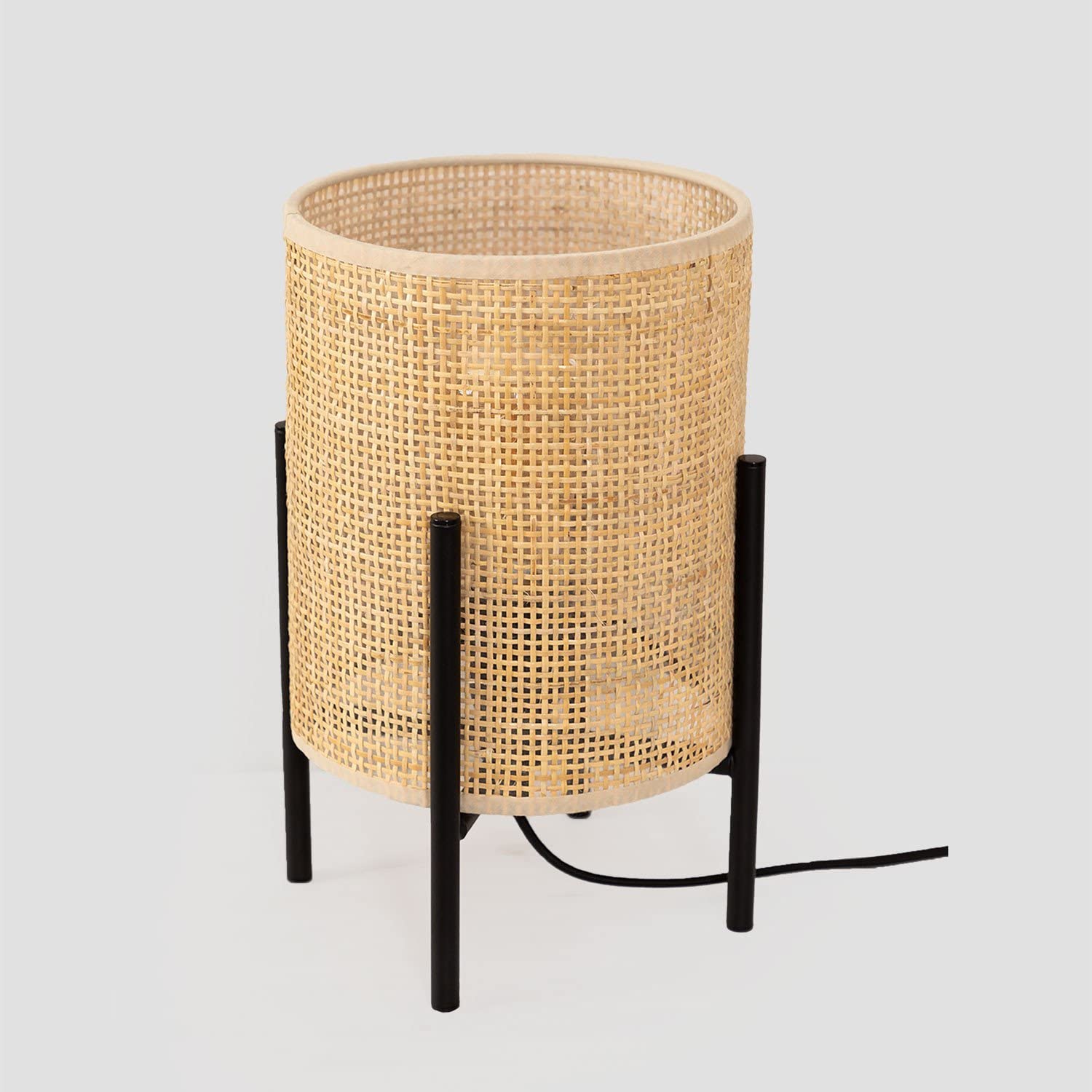 Sklum Tubber Lampada da Tavolo in Rattan 20 cm