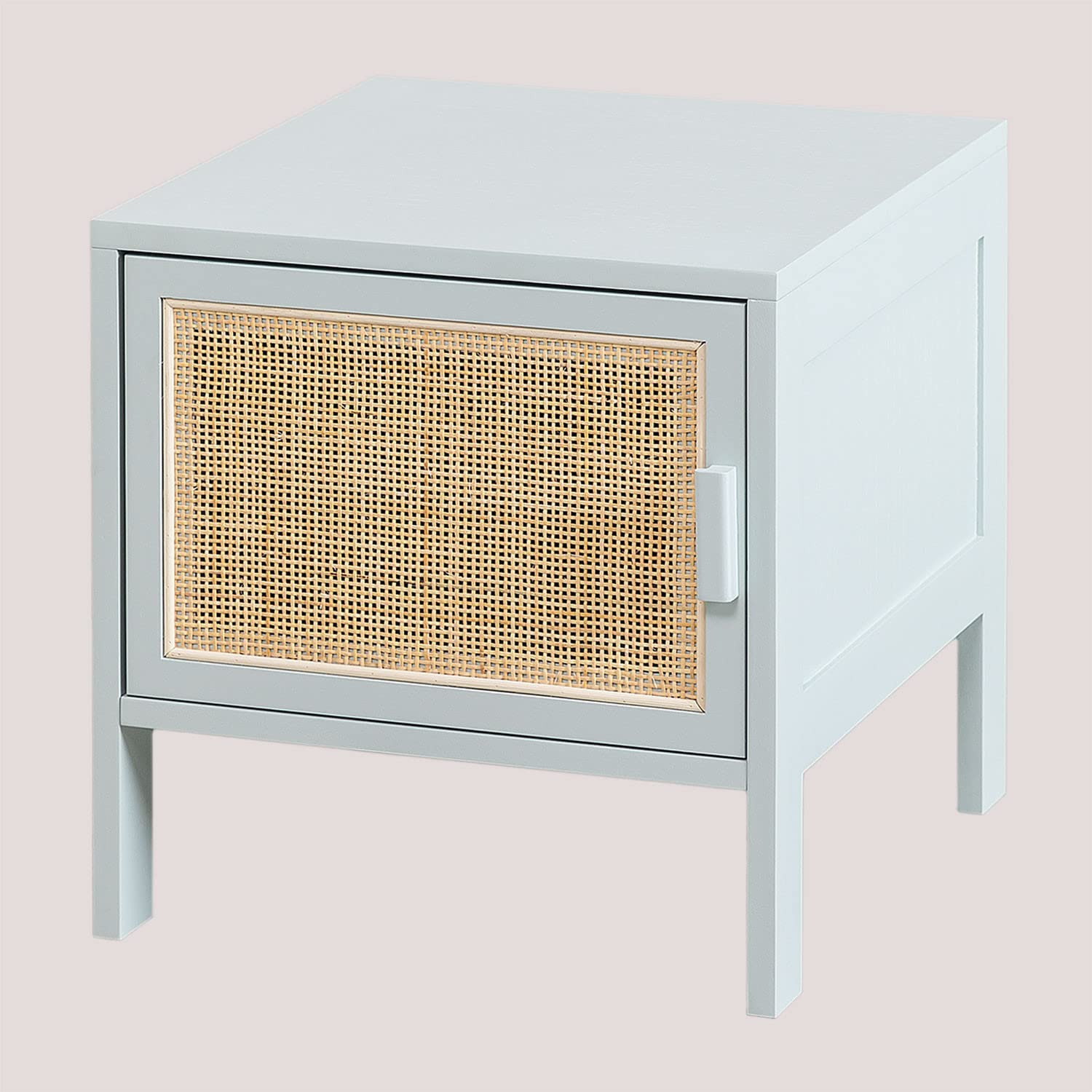 Sklum Reyna Kids Comodino Iceberg in Pino e Rattan