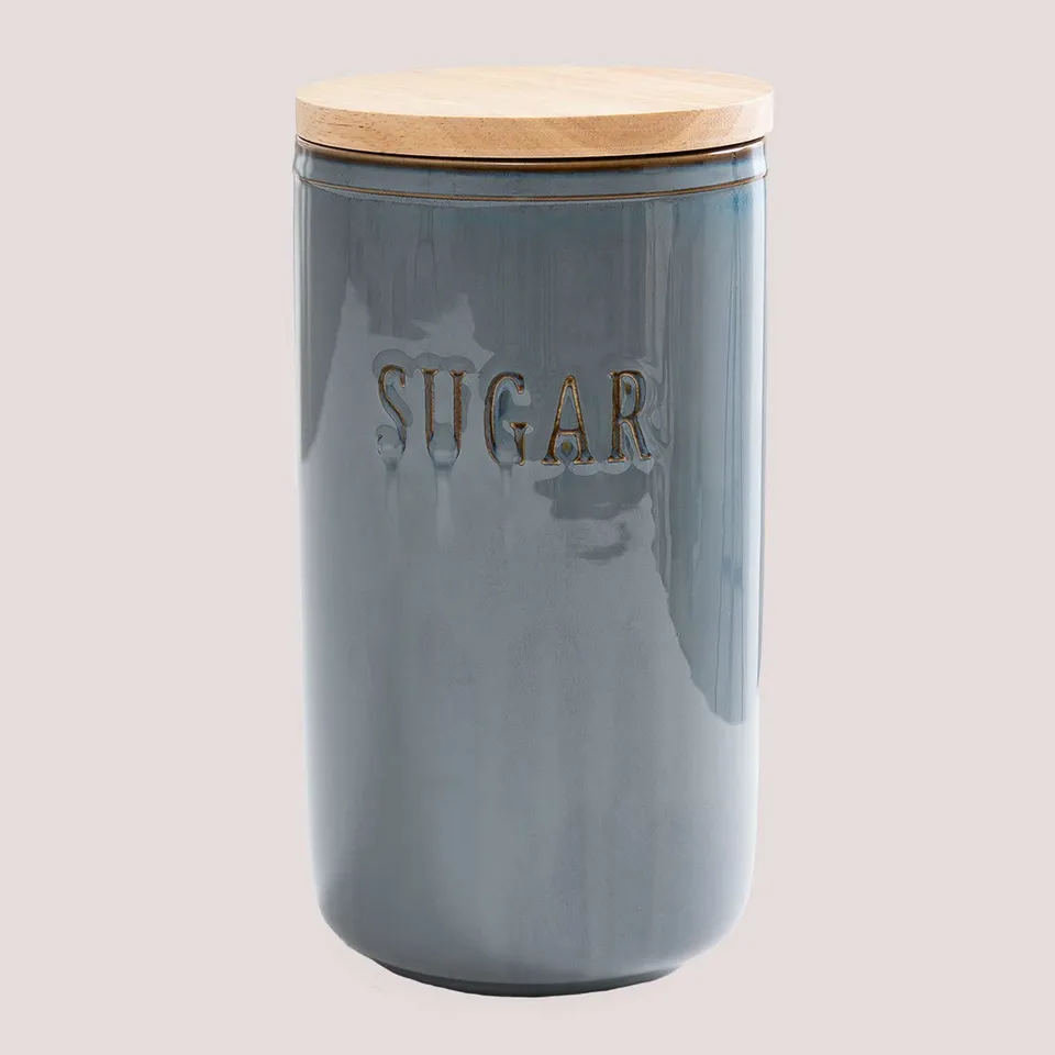 Sklum Treska zuccheriera porcellana 1430 ml grigio blu