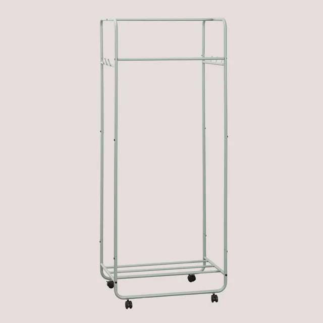 Sklum Safra appendiabiti con ruote 168,5 cm celadon