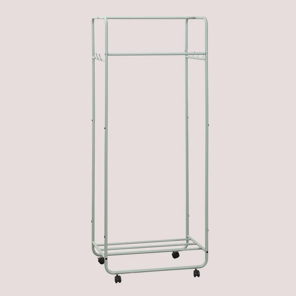 Sklum Safra appendiabiti con ruote 168,5 cm celadon