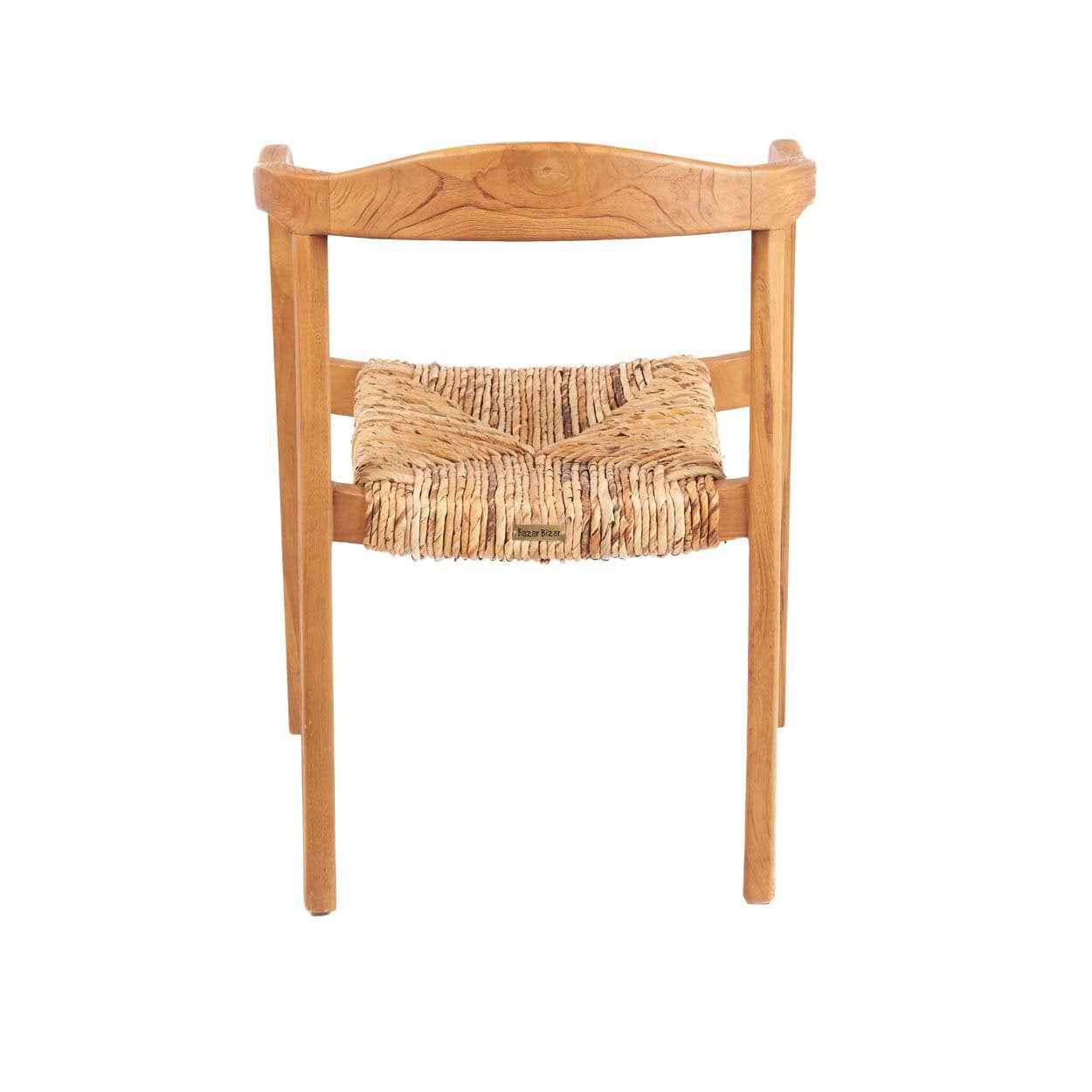 Bambua Suma Sedia da Pranzo Teak Impilabile