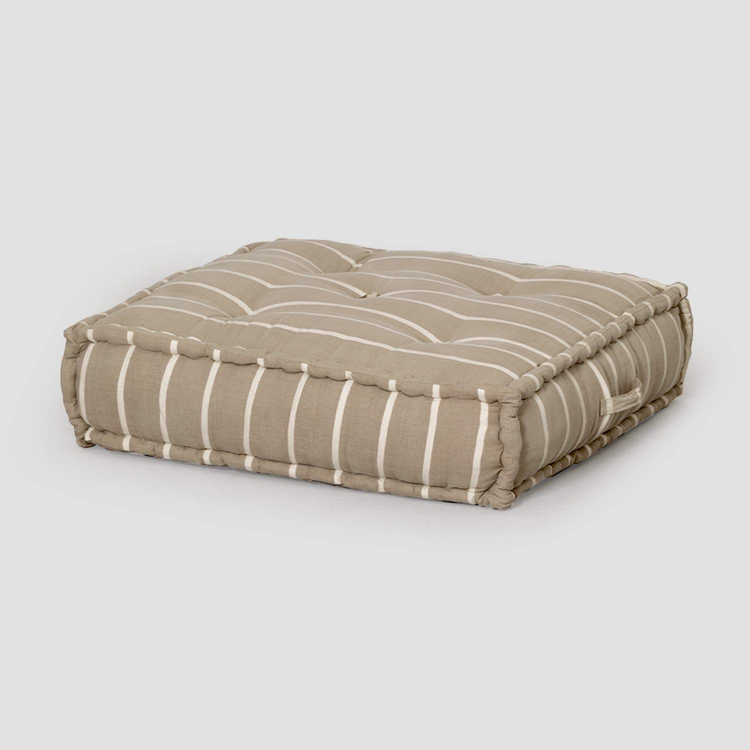 Sklum Dhel Boho pouf divano modulare marrone moka cotone