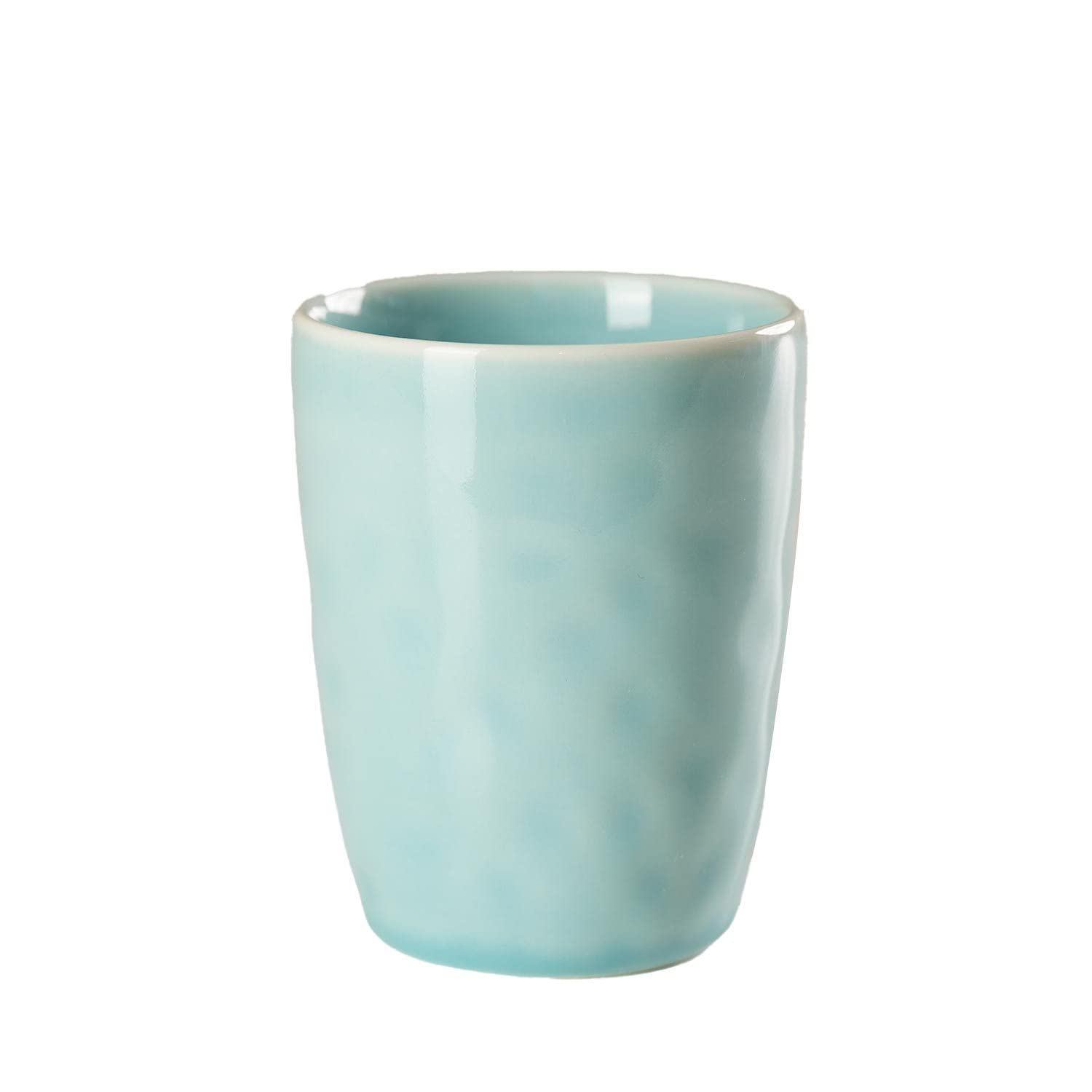 Sklum Biöh Bicchieri 35 cl Blu Isola Paradiso Porcellana 4 Pezzi